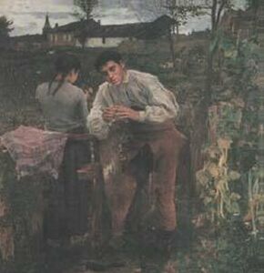 Bastien Lepage: Szerelmespr (1882)