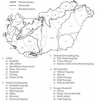 21. bra. Magyarorszg florisztikai beosztsa