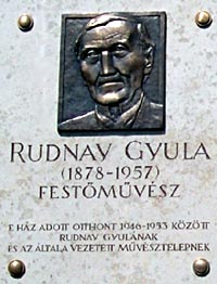 Rudnay Gyula emlktblja