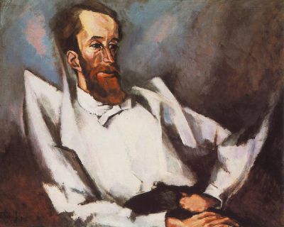 Tihanyi Lajos: Flep Lajos portrja (1915)