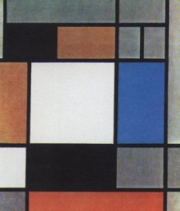 Mondrian: Vrs-srga-kk kompozci