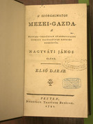  az első magyar mezőgazdasági szakíró volt. Legjelentősebb műve  (, 1791)
