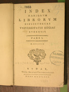 , a legrégibb magyar nyelvemlék, a Halotti beszéd felfedezője, az egyetemi könyvtár őreként a könyvtár régi és ritka nyomtatványait ismertette  ( 1780-1781) c. kétkötetes munkájában.