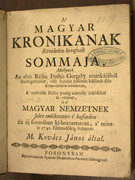  kartográfus, krónikaíró munkája  (, 1742)   tanítványa,  munkatársa volt.