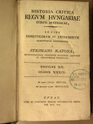 :   (, 1788-1817). A 42 kötetes mű (23 darabban) a magyar történetírás legnagyobb egyéni teljesítménye, a honfoglalástól 1810-ig írja le az eseményeket.
