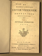   (, 1800) Ez volt a kémia területén az első magyar nyelven megjelent könyv.